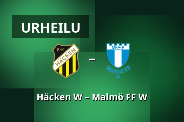 Häcken W – Malmö FF W — Nordic Wellness Arena, Göteborg