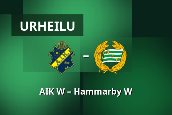AIK W – Hammarby W — Skytteholms IP, Solna