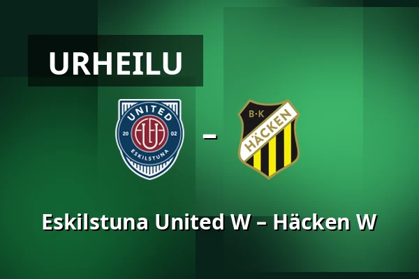 Eskilstuna United W – Häcken W