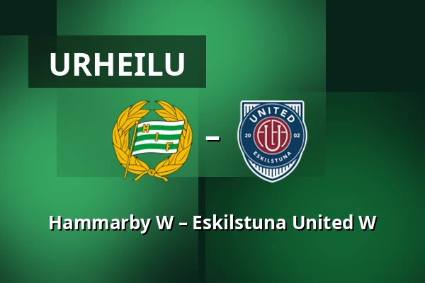 Hammarby W – Eskilstuna United W — Hammarby IP, Tukholma