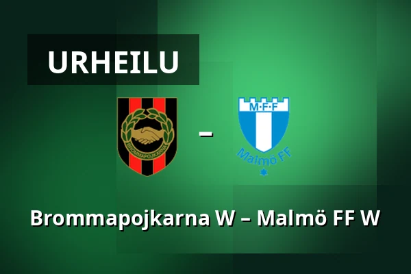 Brommapojkarna W – Malmö FF W — Grimsta IP, Tukholma