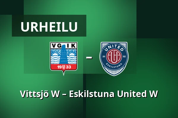 Vittsjö W – Eskilstuna United W — Vittsjo, Vittsjo