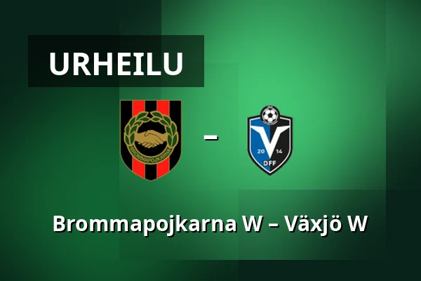 Brommapojkarna W – Växjö W — Grimsta IP, Tukholma
