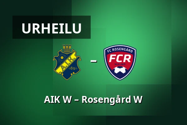 AIK W – Rosengård W — Skytteholms IP, Solna