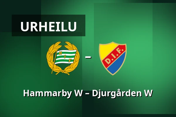 Hammarby W – Djurgården W — Hammarby IP, Tukholma