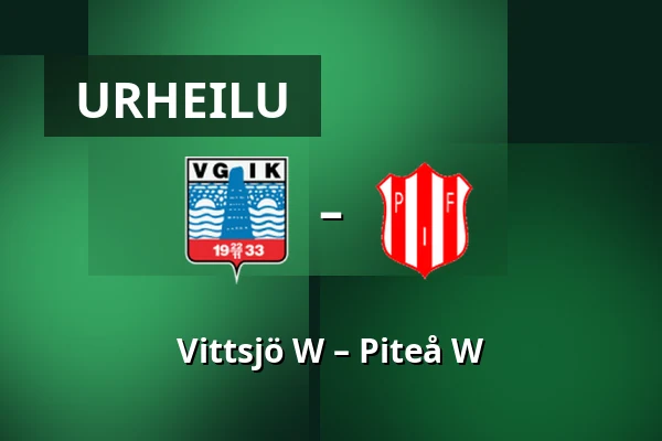 Vittsjö W – Piteå W — Vittsjo, Vittsjo