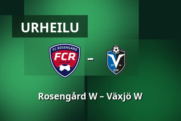 Rosengård W – Växjö W — Malmo IP, Malmö