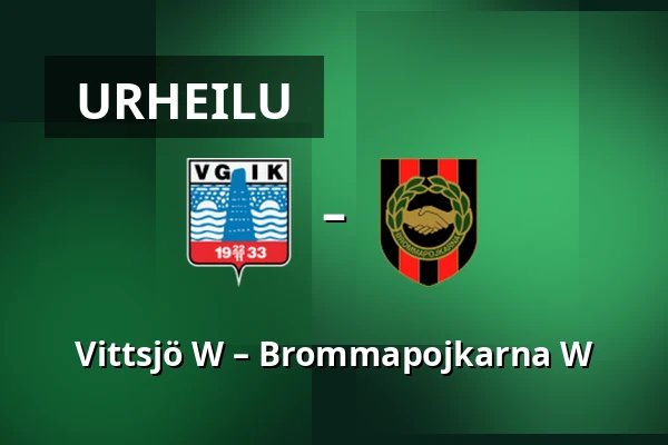 Vittsjö W – Brommapojkarna W — Vittsjo, Vittsjo