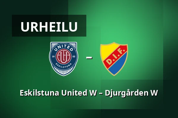 Eskilstuna United W – Djurgården W — Tunavallen, Eskilstuna