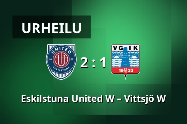 Eskilstuna United W – Vittsjö W — Tunavallen, Eskilstuna