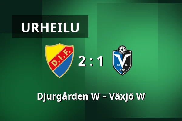 Djurgården W – Växjö W — Stockholms Olympiastadion, Tukholma