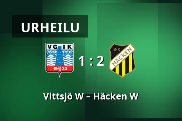 Vittsjö W – Häcken W — Vittsjo, Vittsjo