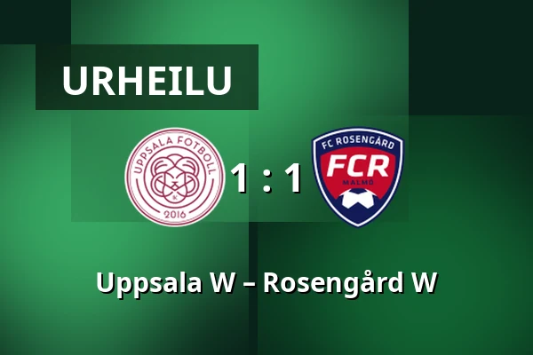 Uppsala W – Rosengård W — Studenternas IP, Uppsala