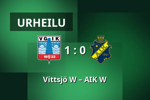 Vittsjö W – AIK W — Vittsjo, Vittsjo
