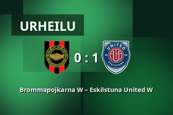 Brommapojkarna W – Eskilstuna United W — Grimsta IP, Tukholma