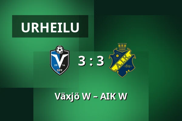 Växjö W – AIK W — Visma Arena, Växjö