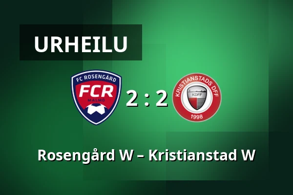 Rosengård W – Kristianstad W — Malmo IP, Malmö
