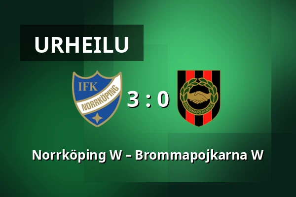 Norrköping W – Brommapojkarna W — Norrkopings Idrottspark, Norrköping