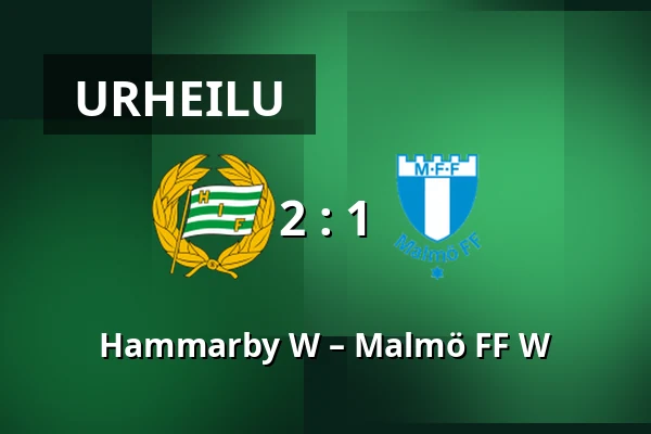 Hammarby W – Malmö FF W — Hammarby IP, Tukholma