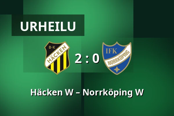 Häcken W – Norrköping W — Nordic Wellness Arena, Göteborg