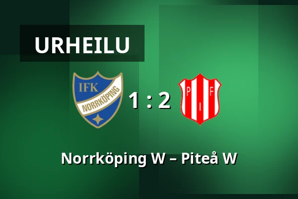 Norrköping W – Piteå W — Norrkopings Idrottspark, Norrköping