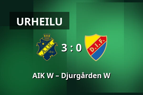 AIK W – Djurgården W — Skytteholms IP, Solna