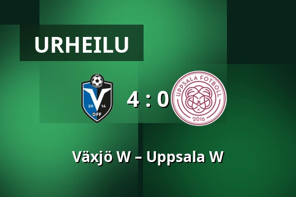Växjö W – Uppsala W — Visma Arena, Växjö