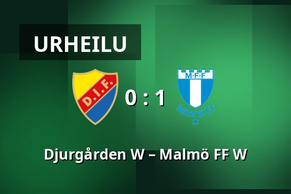 Djurgården W – Malmö FF W — Stockholms Olympiastadion, Tukholma