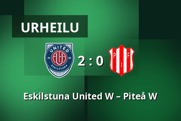 Eskilstuna United W – Piteå W — Tunavallen, Eskilstuna