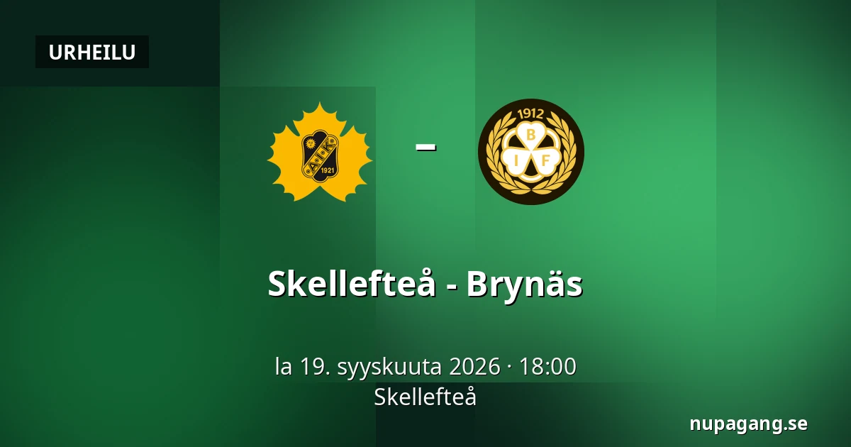 Skellefteå – Brynas — Skellefteå
