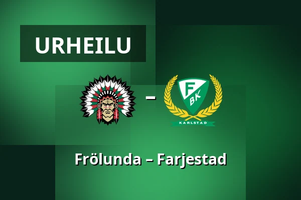 Frölunda – Farjestad — Göteborg