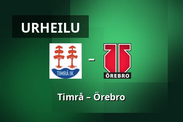 Timrå – Orebro — Timrå