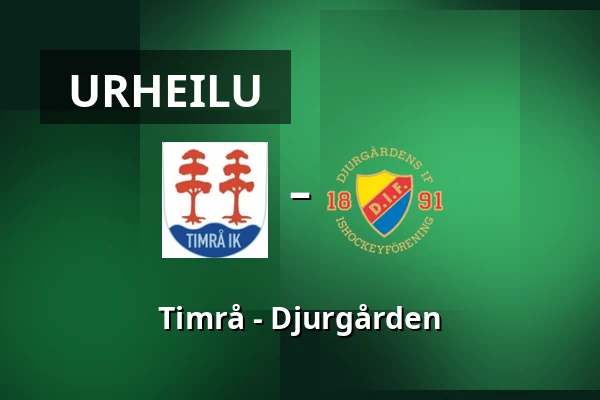 Timrå – Djurgarden — Timrå