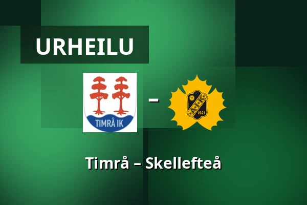 Timrå – Skellefteå — Timrå
