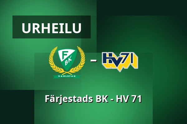 Farjestad – HV 71