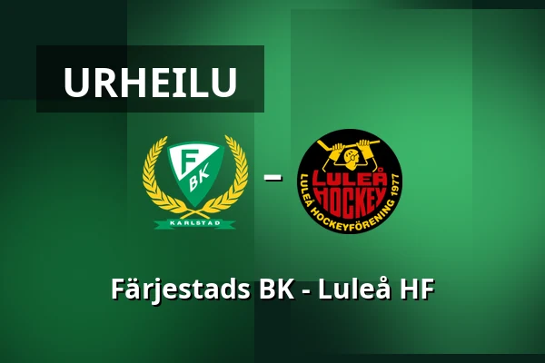 Farjestad – Luleå