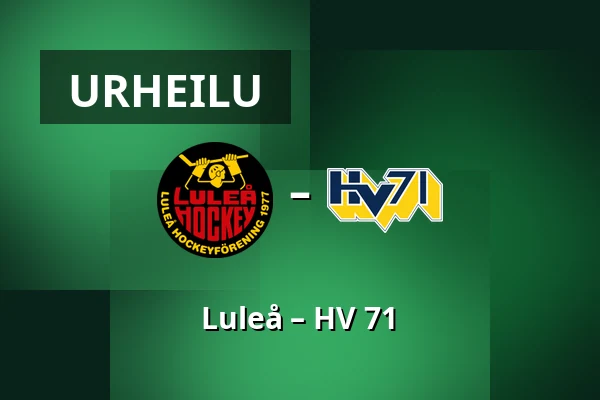 Luleå – HV 71 — Luleå