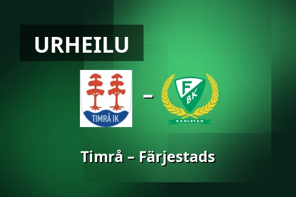 Timrå – Farjestad — Timrå
