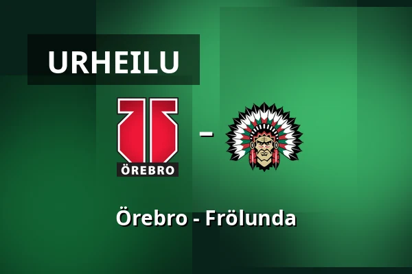 Orebro – Frölunda — Örebro
