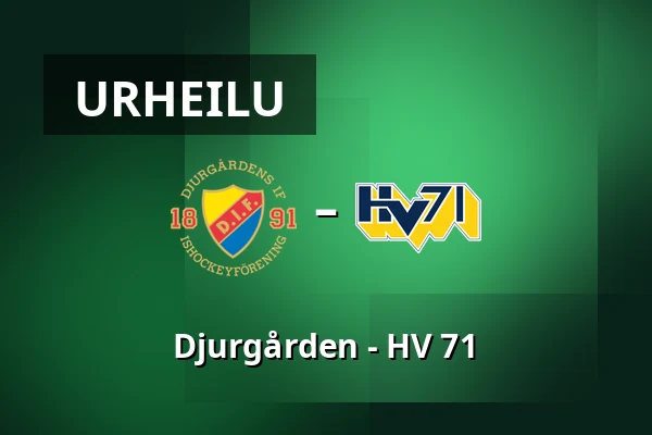 Djurgarden – HV 71 — Tukholma