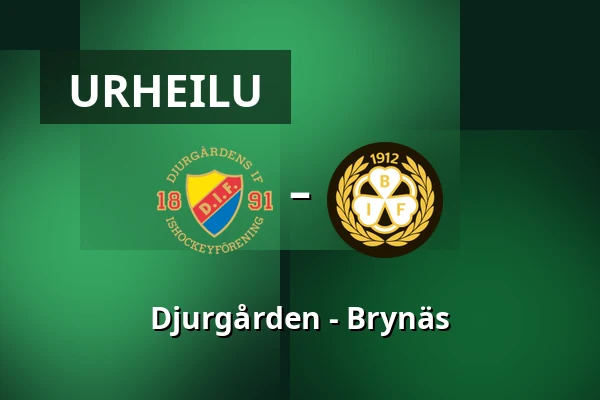Djurgarden – Brynas — Tukholma