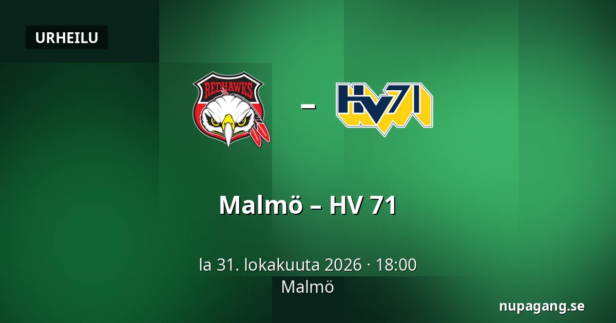 Malmo – HV 71 — Malmö