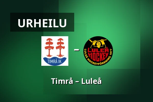 Timrå – Luleå — Timrå