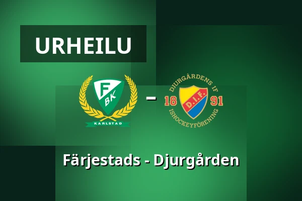 Farjestad – Djurgarden — Karlstad