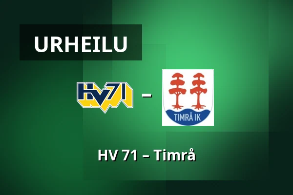 HV 71 – Timrå — Jönköping