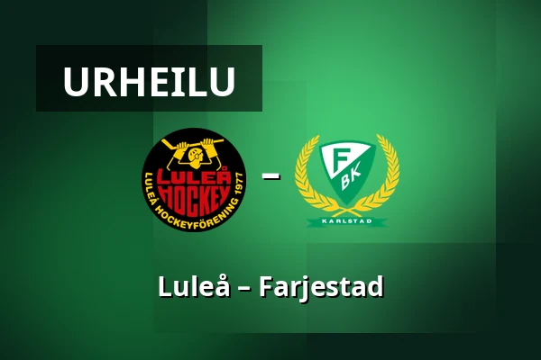 Luleå – Farjestad — Luleå