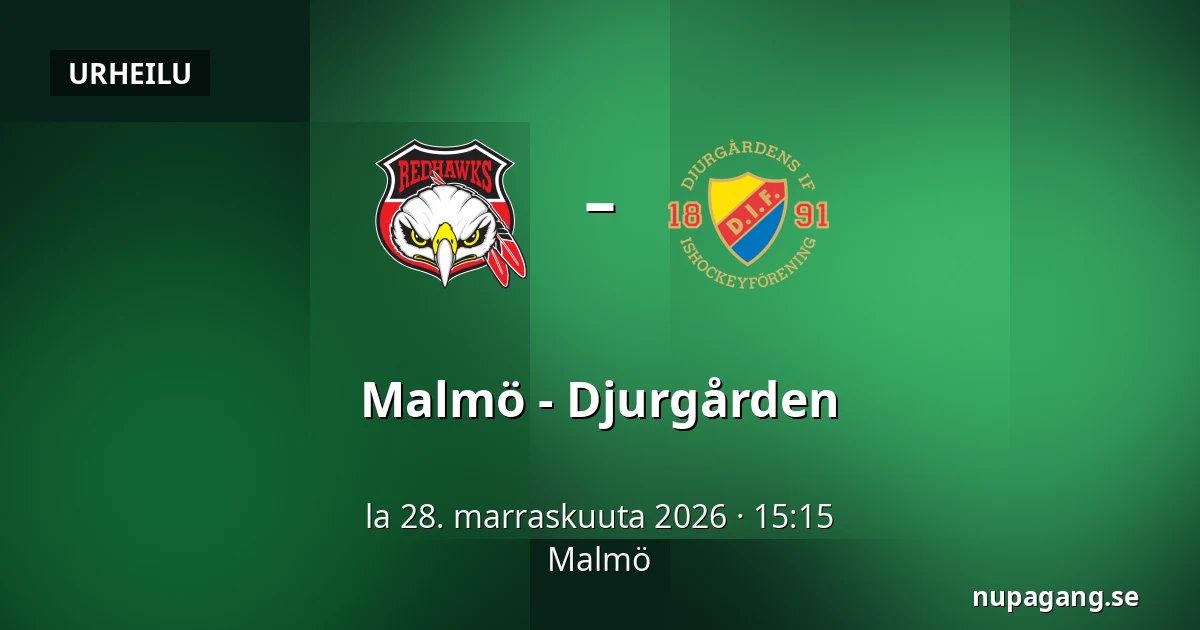 Malmo – Djurgarden — Malmö