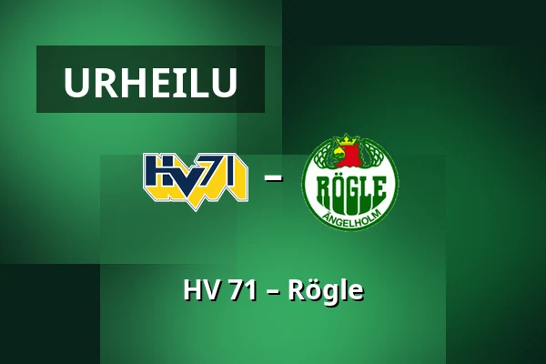 HV 71 – Rögle — Jönköping