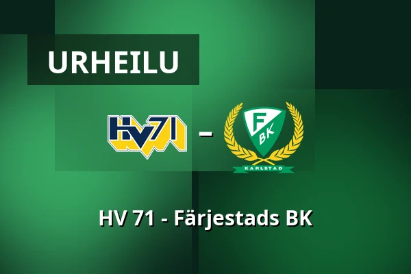 HV 71 – Farjestad — Jönköping