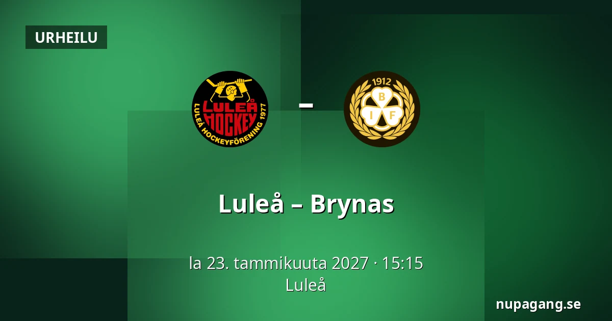 Luleå – Brynas — Luleå